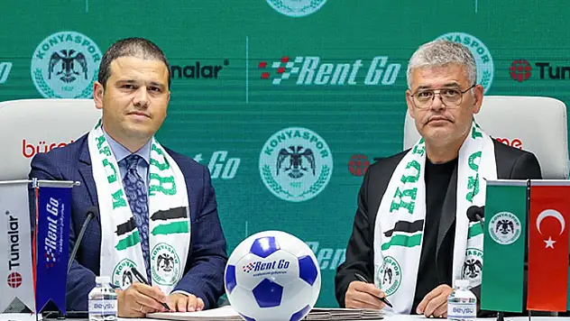 Konyaspor sponsorluk anlaşmasını yeniledi!