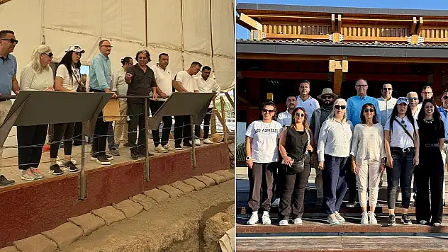 VİAD Vizyoner İş Adamları Derneği'nden Çatalhöyük ziyareti