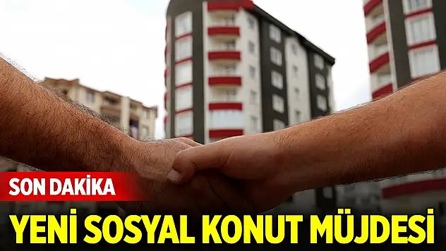 Son Dakika! Cumhurbaşkanı Erdoğan'dan yeni sosyal konut müjdesi