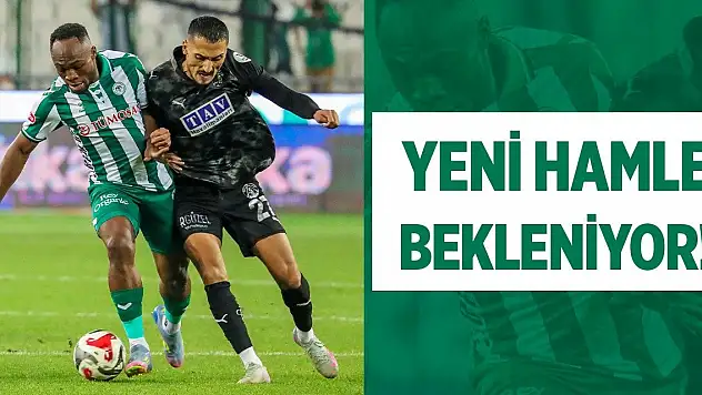 Konyaspor'da kadroda değişiklik bekleniyor!