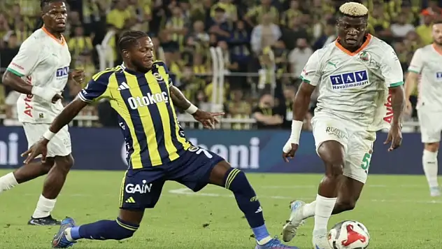 Fenerbahçe, Alanyaspor maçında 2 puan bıraktı