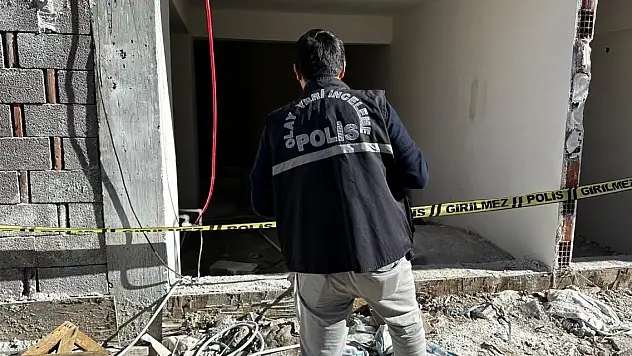 İnşaat halindeki apartmandan düşen kişi öldü