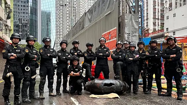 Savaştan kalan bomba etkisiz hale getirildi