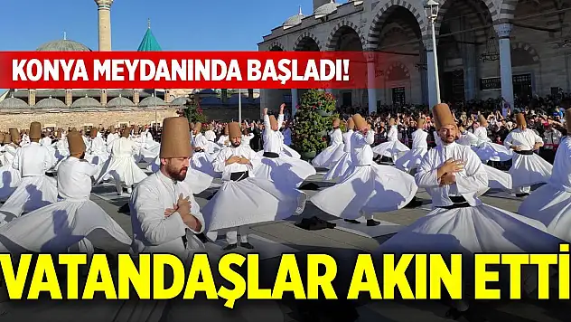 Konya meydanında başladı! Vatandaşlar akın etti