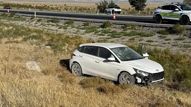 Konya'da sabah saatlerinde trafik kazası... 1 kişi yaralandı
