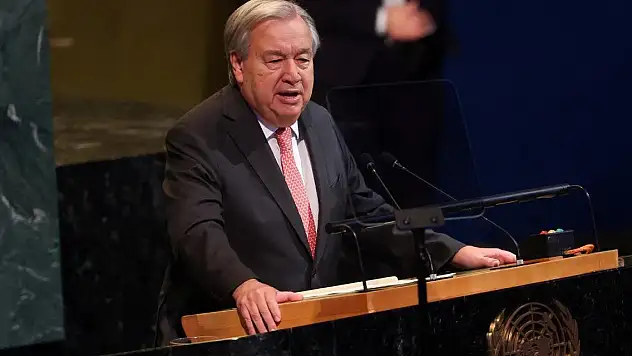 BM Genel Sekreteri Guterres: 'Filistinliler için devlet bir haktır, bir ödül değil'