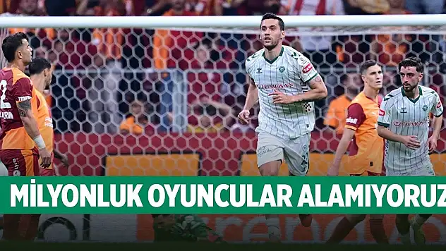 Konyaspor taraftarı o sözlere tepkili!