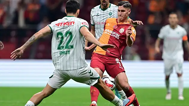 Konyasporlu Umut Nayir öz eleştiri yaptı!