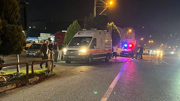 Otomobilin çarptığı bir kişi hayatını kaybetti