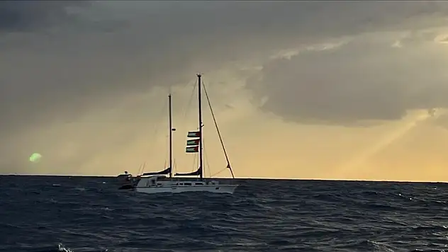 Küresel Sumud Filosu'na Yunanistan SAR bölgesinde dronlarla saldırı yapıldı