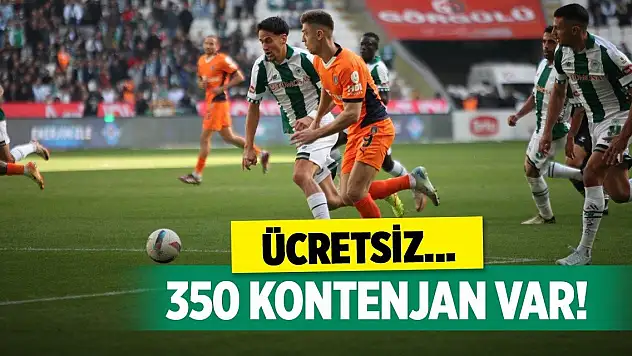 Başkan müjdeledi, Konyaspor maçına sınırlı ücretsiz bilet!