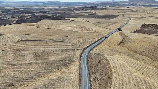 Kulu'da yol yapım çalışmaları sürüyor
