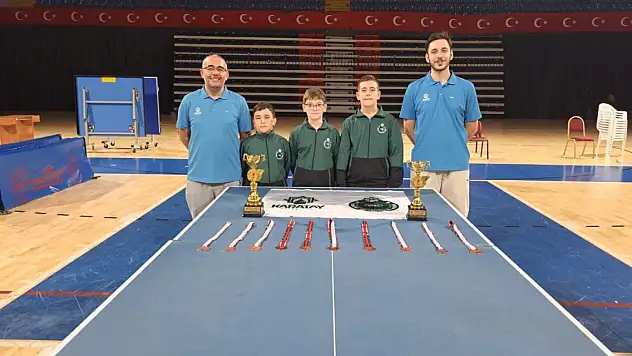 Madalya yağmuru... Karatay Belediyespor'dan büyük başarı