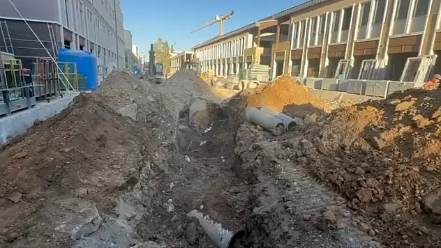 İş yeri şantiyesinde göçük: 1 ölü