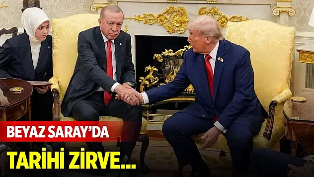 Tarihi zirve... Cumhurbaşkanı Erdoğan, Trump ile görüştü