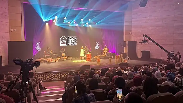 22. Uluslararası Konya Mistik Müzik Festivali sürüyor