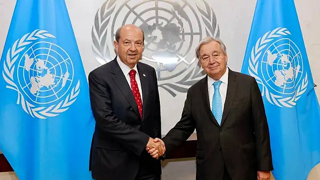 Tatar: 'Kıbrıs'ın geleceği iki devletin işbirliği ile şekillenecek'