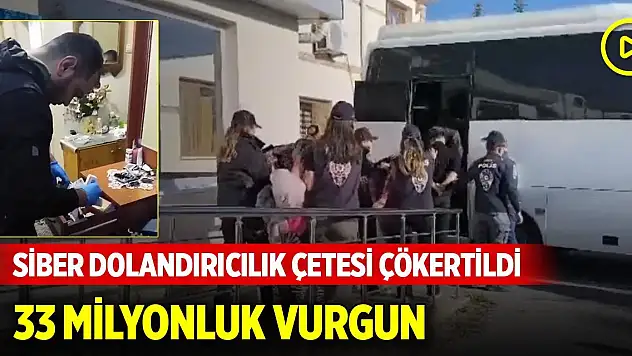 Konya'da siber dolandırıcılık çetesi çökertildi... 33 milyonluk vurgun