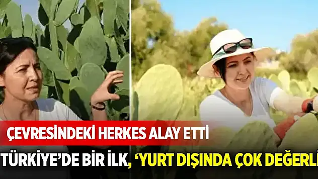 Çevresindeki herkes alay etti: Türkiye'de bir ilk, 'yurt dışında çok değerli'