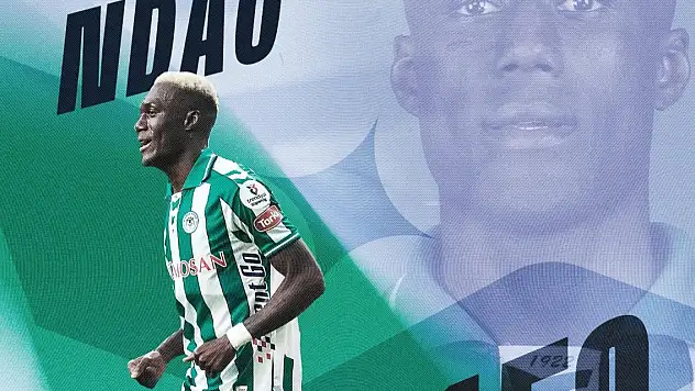 Konyasporlu Alassane NDao'nun çifte mutluluğu!