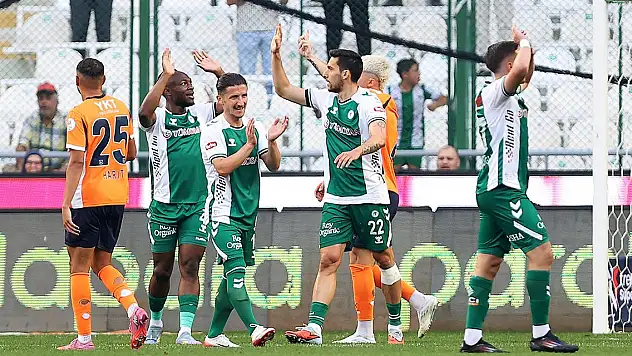 Konyaspor'un mücadele gücü istatistiklere yansıdı