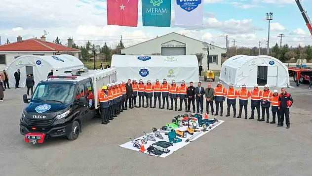 Konya'da 70 kişilik MAK ekibi çalışmalarını sürdürüyor