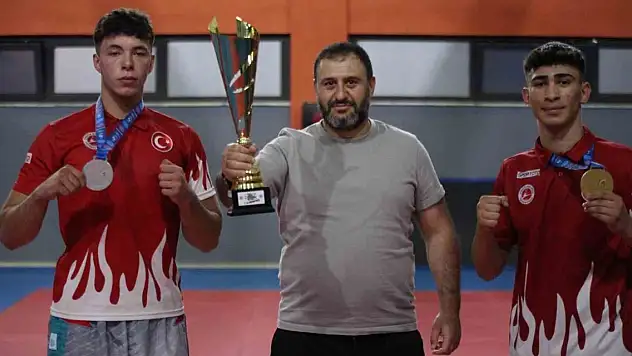 Konyalı şampiyon kick boksçuların hedefi dünya şampiyonluğu