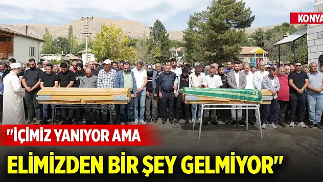 Konya'da ikiz çocuklarını kaybeden acılı baba konuştu