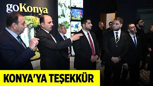 Suriyeli heyetten Konya'ya teşekkür