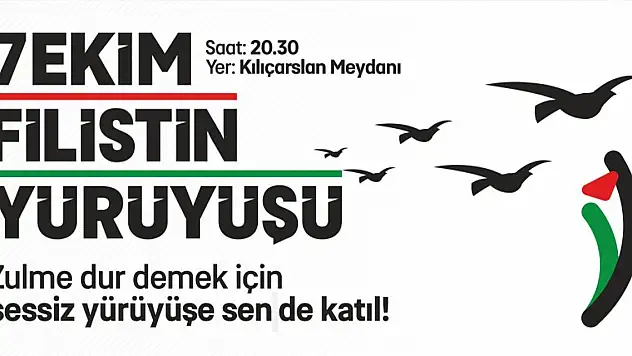 7 Ekim Filistin yürüyüşü