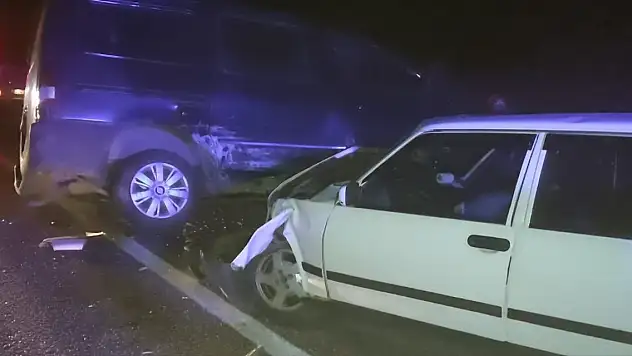 Konya'da kaza! 2 kişi yaralandı