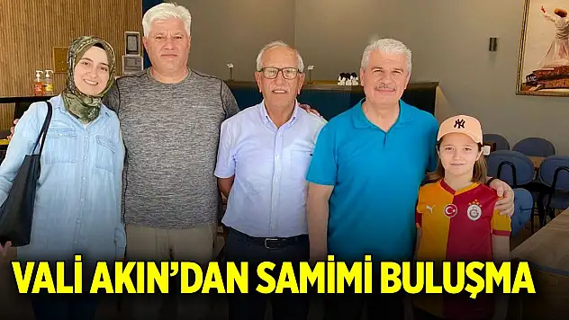 Küpeli Fırını'nda samimi buluşma: Vali Akın esnafla hasbihal etti