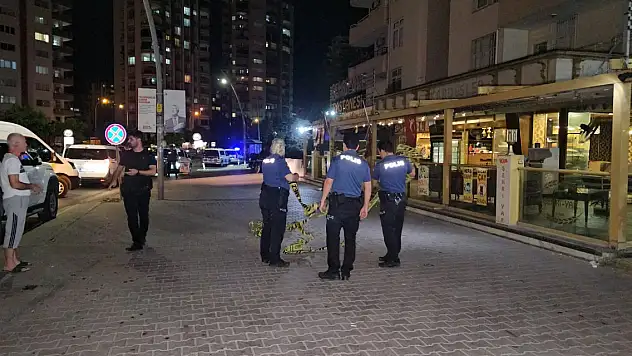 Pastaneye el bombası attı