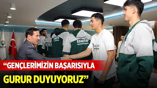 Hasan Kılca: Gençlerimizin başarısıyla gurur duyuyoruz