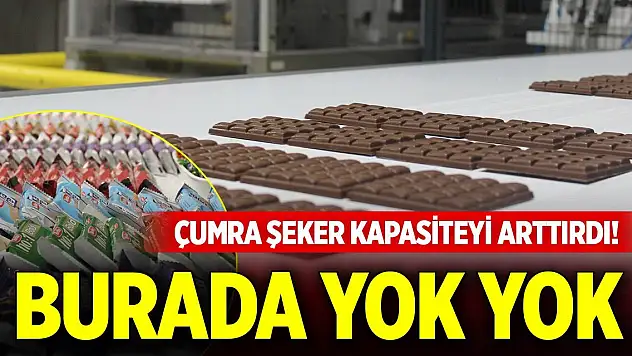Çumra Şeker kapasiteyi arttırdı! Burada yok yok