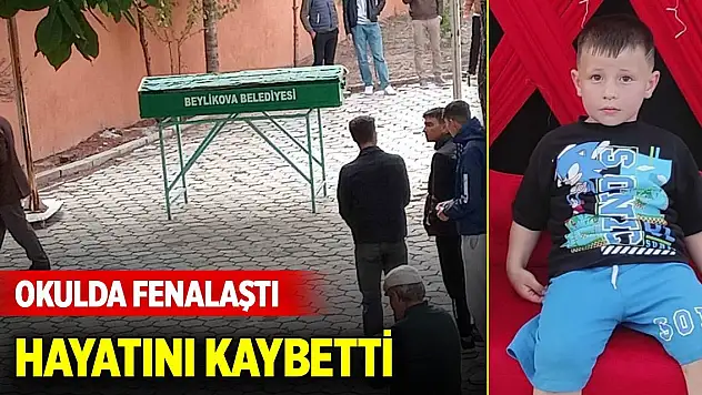 Okulda fenalaştı, hastaneye kaldırıldı! 7 yaşındaki çocuk hayatını kaybetti