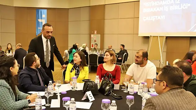 Konya'da çalıştay… İstihdam için bir araya geldiler
