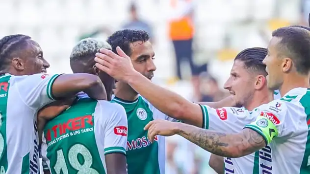 Konyaspor, ceza sahasında fark attı