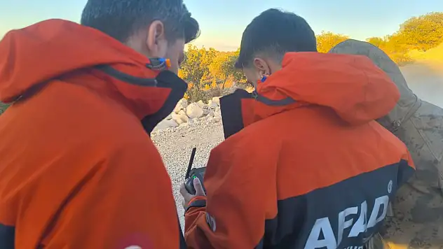 Gabar Dağı'nda TIR'ı ile kaybolan şoför termal dron ile bulundu