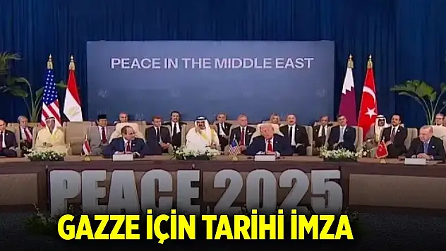 Gazze için tarihi imza