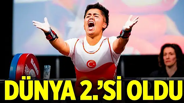 Meram'ın milli gururu Dünya 2.'si oldu