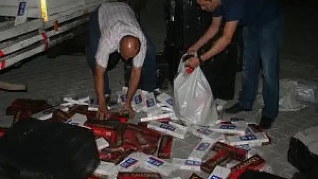 2 milyon liralık kaçak sigara ele geçirildi