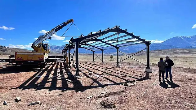 Konya Bozkır'da hayvan refahı merkezleri incelendi