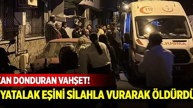 Kan donduran vahşet! Yatalak eşini silahla vurarak öldürdü