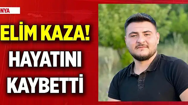 Konya'da elim kaza! Hayatını kaybetti