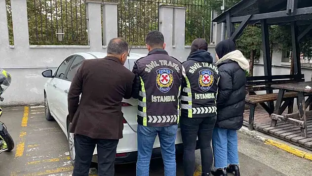 İki sürücünün yol verme kavgası karakolda bitti