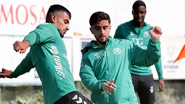 Konyaspor, Beşiktaş maçı hazırlıklarına başladı