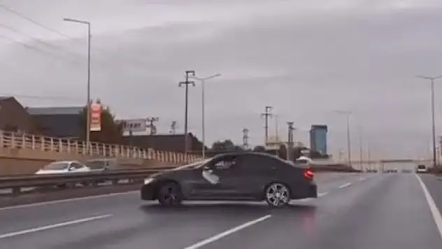 Düğün konvoyunda drift atan sürücüye 52 bin TL ceza