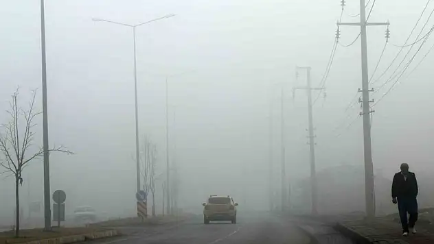 Yoğun sis: Görüş mesafesi 30 metre