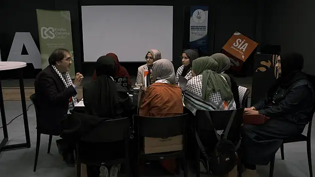 Konya'da liseli gençler Filistin farkındalığı kazanıyor